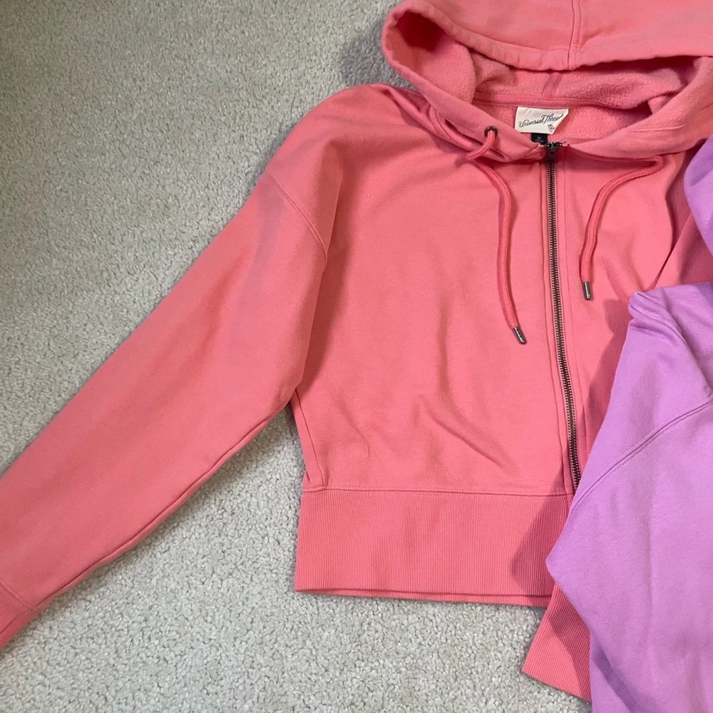 Universal Thread Pink Zip-Up Hoodie - Picture 3 of 5